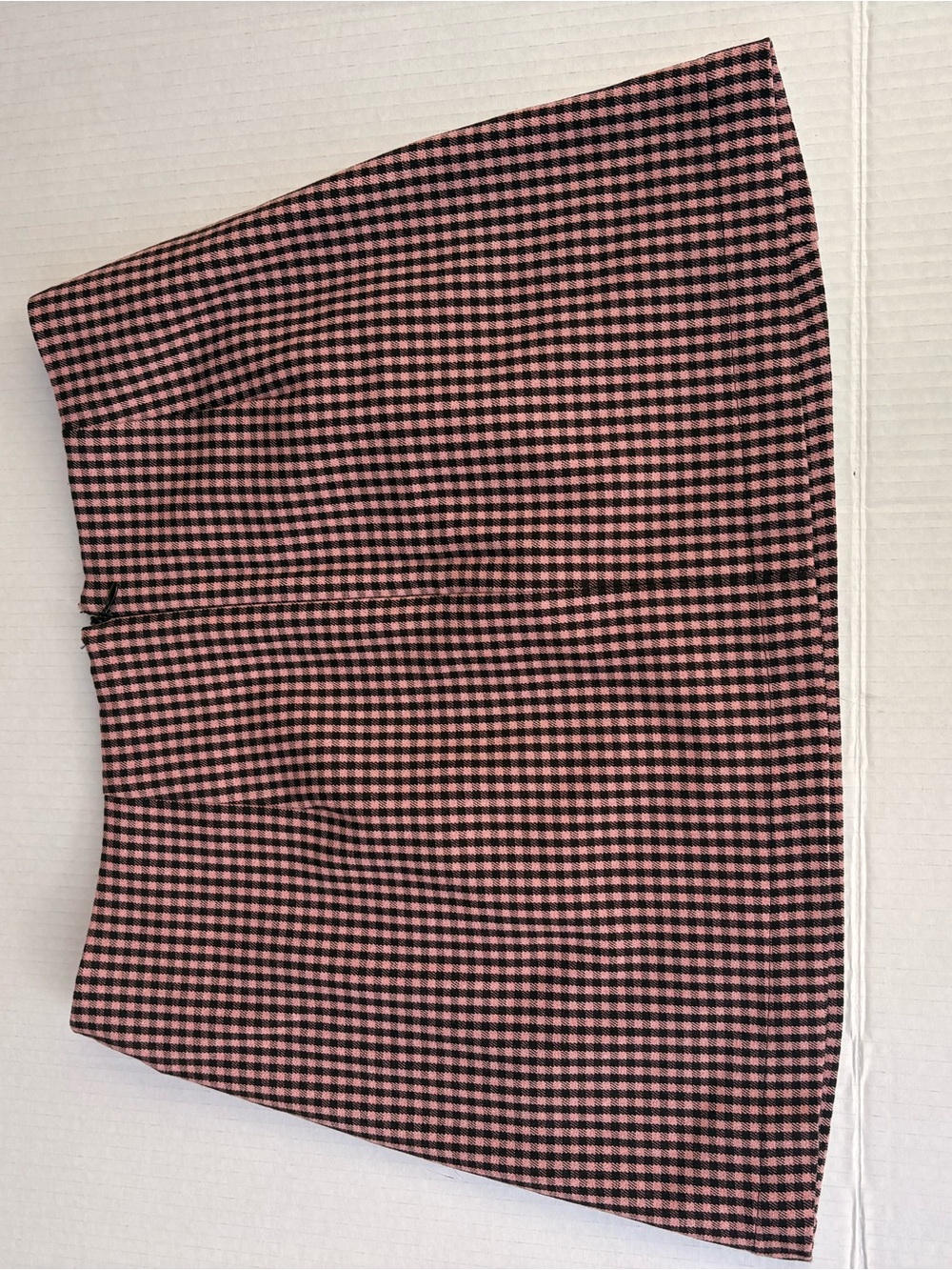 Cooperative Pink and Black Gingham Mini Skirt